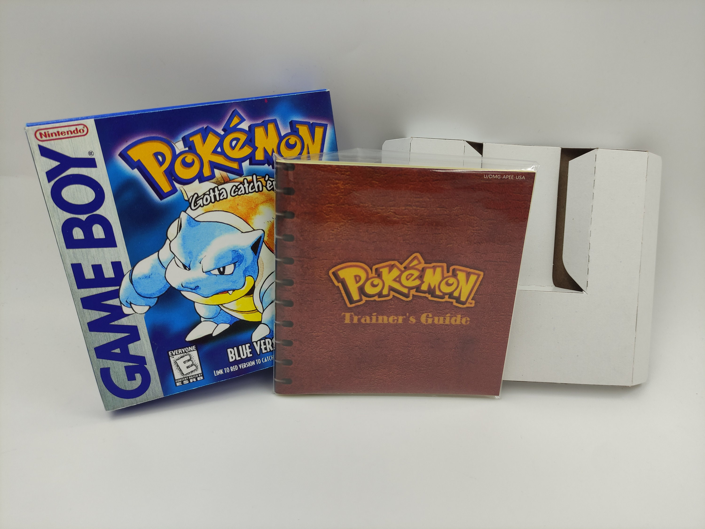 Buy Pokemon Red Replacement Box Manual Inner Tray NTSC PAL Online