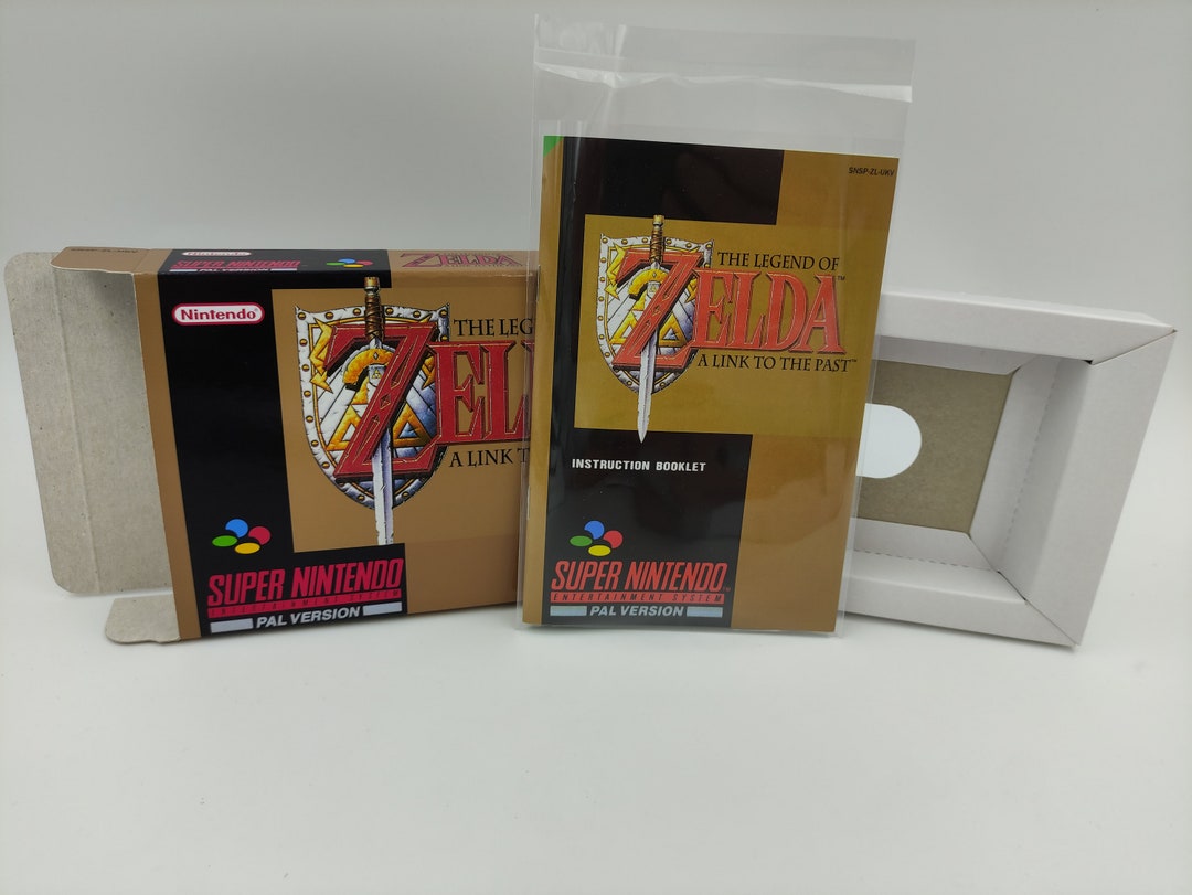 茶棚1上 じゃマ～ル「その後」大追跡! 初版 The Legend of Zelda a Link to the Past - Replacement Box, Manual