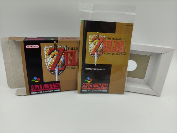 The Legend of Zelda A Link To The Past Super Nintendo SNES Boxed *Complete*  PAL