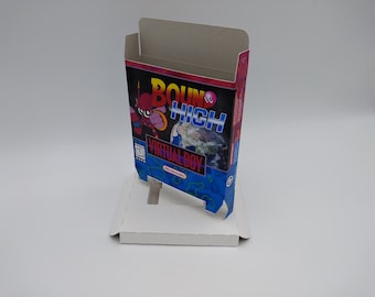 Bound High - Virtual Boy box replacement with insert option - thick cardboard. Top Quality !!