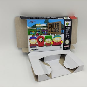 South Park - doos met binnenbakoptie - N64 - dik karton. Topkwaliteit !!