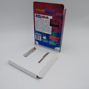 Jack Bros Virtual Boy box replacement with insert option thick cardboard. Top Quality image 2
