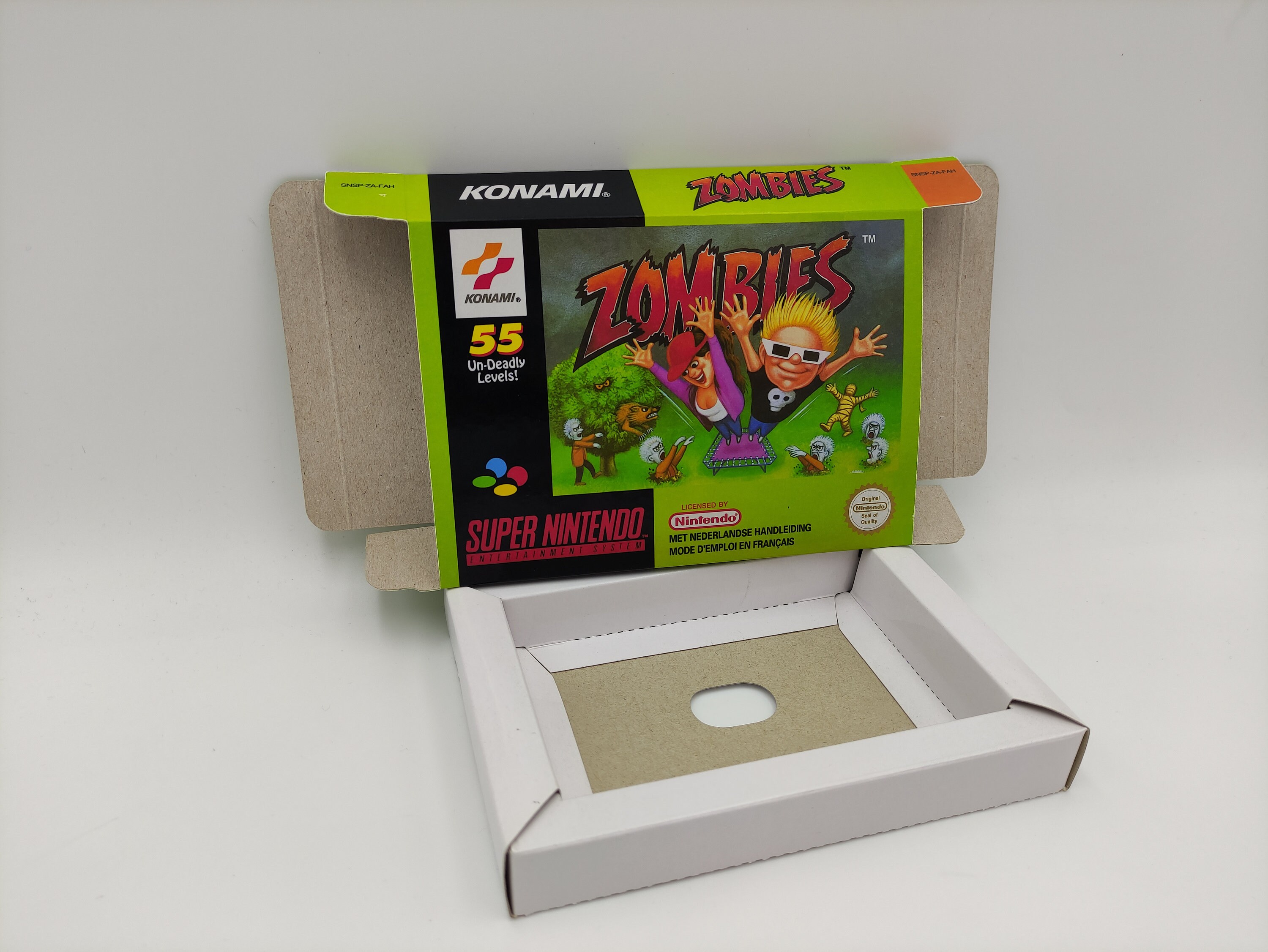 Zombies Ate My Neighbors - NTSC or PAL - Replacement Box