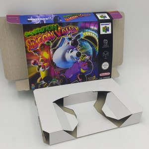 Station spatiale Silicon Valley - boîte avec option d'insertion - PAL ou NTSC - N64 - carton épais. Qualité supérieure !!