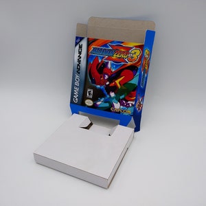 Mega Man Zero 3 - Caja de repuesto con opción de bandeja interior - Game Boy Advance - Cartón grueso. ¡Calidad superior!