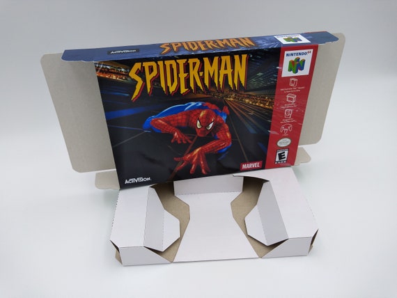 The Amazing Spider-Man - Replacement box with inner tray option - Game boy/  GB. Thick cardboard. HQ!