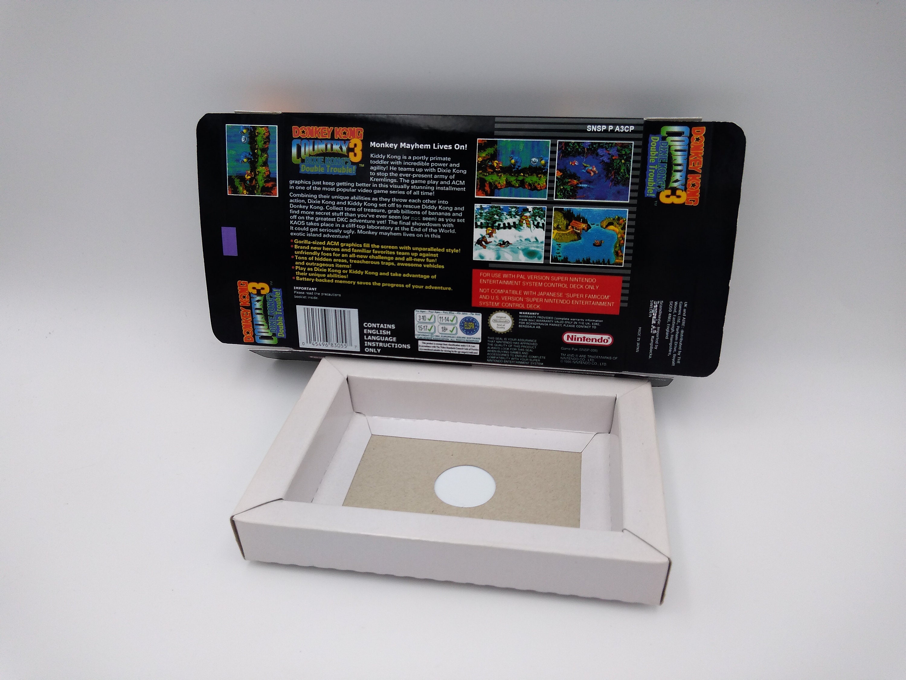 Donkey Kong Country 3 Dixie Kong Double Trouble - PAL or