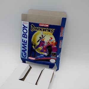 Darkwing Duck - Vervangende doos met optie binnenbak - Game Boy/ GB - dik karton. NTSC of PAL. Top kwaliteit !