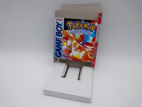 Pokemon Red box with insert NTSC PAL or Australian Pal |