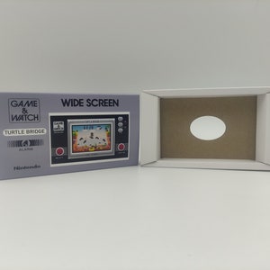 Turtle Bridge TL-28 Game & Watch Box, Manual and Tray - NO