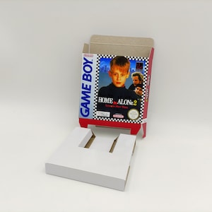 Home Alone 2 - Caja de repuesto con opción de bandeja interior - Game Boy/ GB - cartón grueso. ¡Calidad superior!