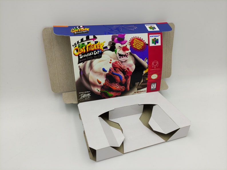 Clay Fighter Sculptor's Cut box with insert option Etsy