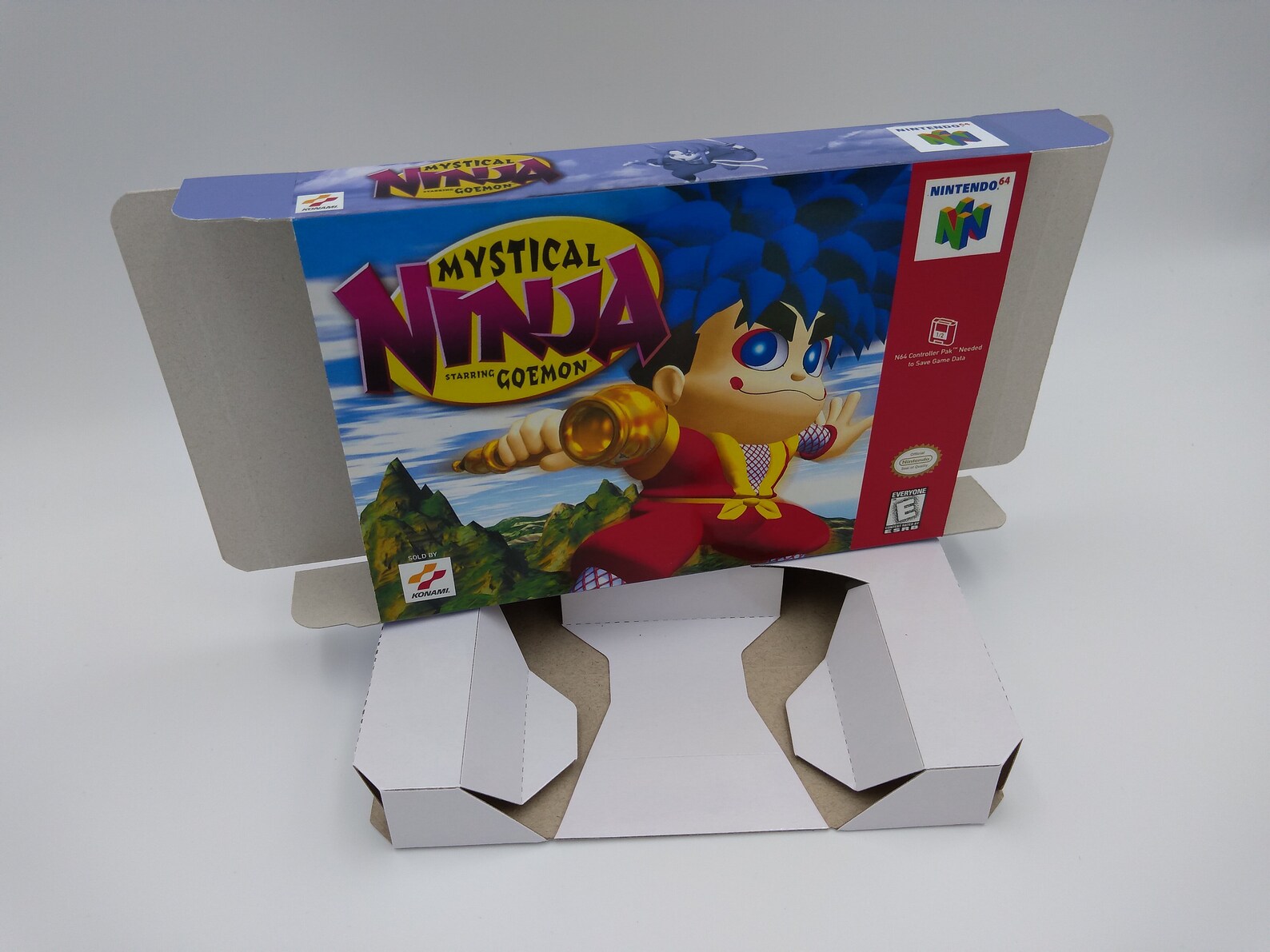 Mystical Ninja Starring Goemon Box With Inner Tray Option | Etsy