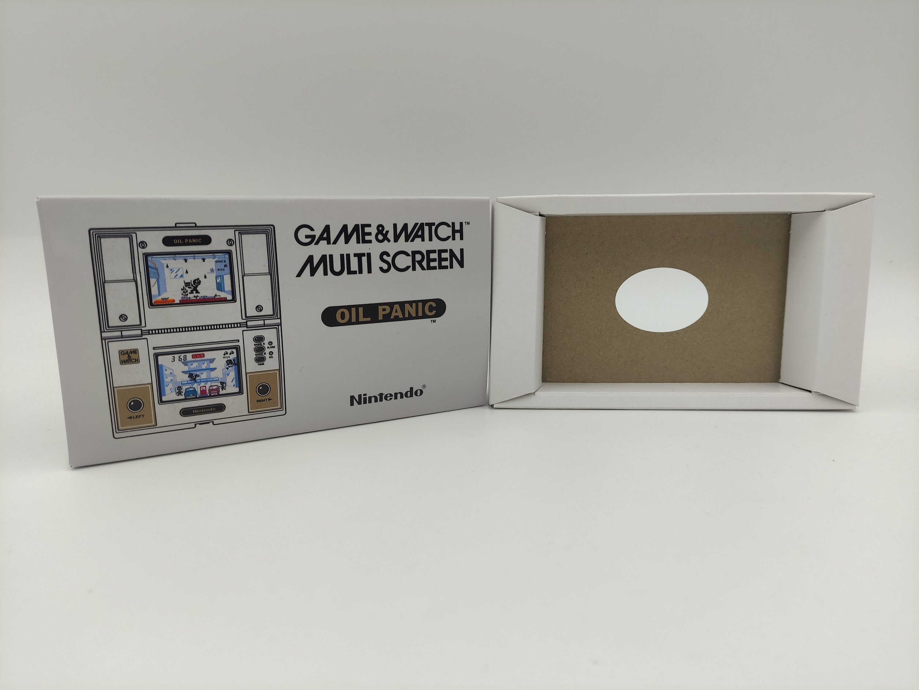 Oil Panic - Game & Watch - Multi Screen - Replacement Box