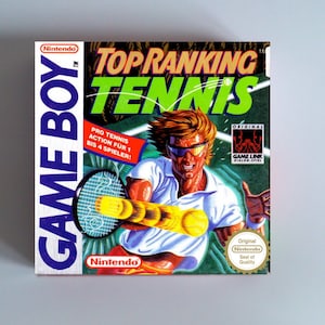 Top Ranking Tennis - Replacement box with inner tray option - Game Boy/ GB - PAL - Top Quality !!