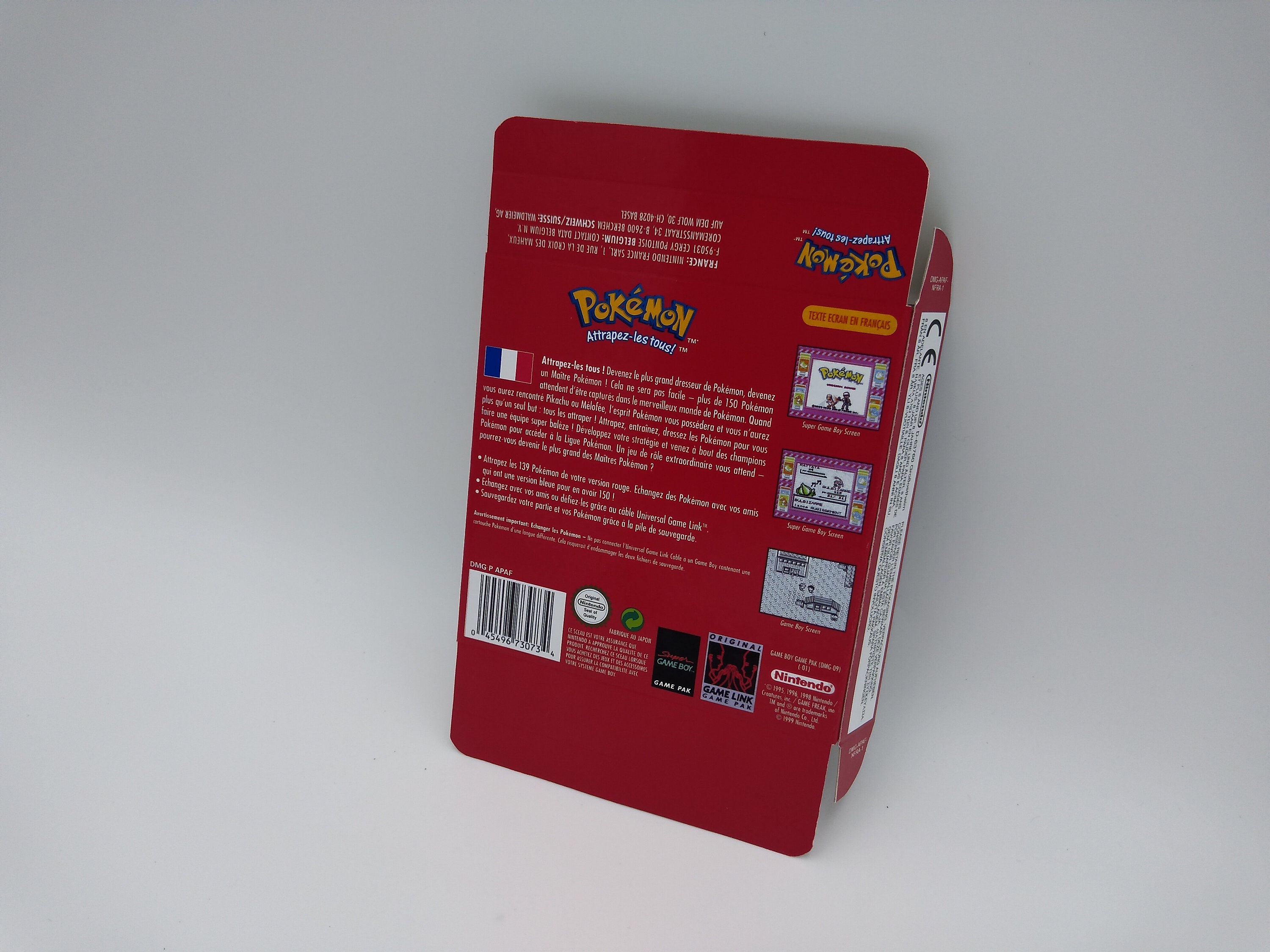 Pokemon Red Box with manual and game Nintendo Gameboy