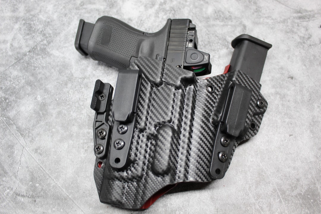 EDSC Appendix IWB Sidecar Kydex Holster - Fits All Glock 9/40 With