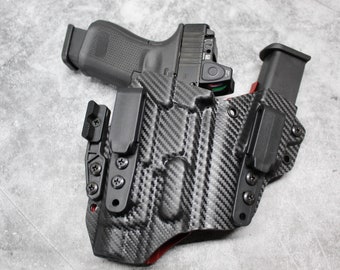 EDSC Appendix IWB Sidecar Kydex Holster - Fits all Glock 9/40 with Streamlight TLR1-HL Light - Optic Ready