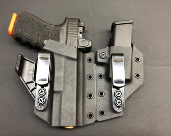 Glock 17,19,23 etc Vesuvius Flex AIWB Kydex Holster