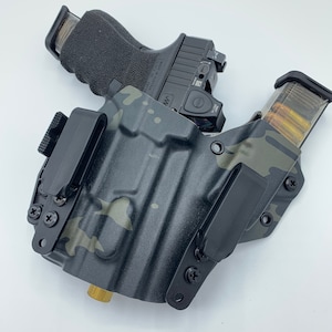 EDS Concealment Appendix AIWB Sidecar Style Holster - Fits all Glock 9/40 with Inforce APLC light attachment