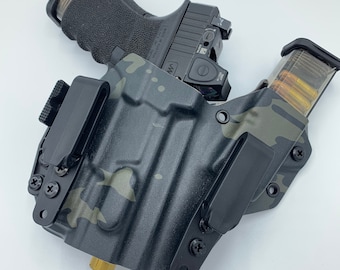 IronXHolsters Appendix AIWB Sidecar Style Holster - Fits all Glock 9/40 with OLight Baldr Mini