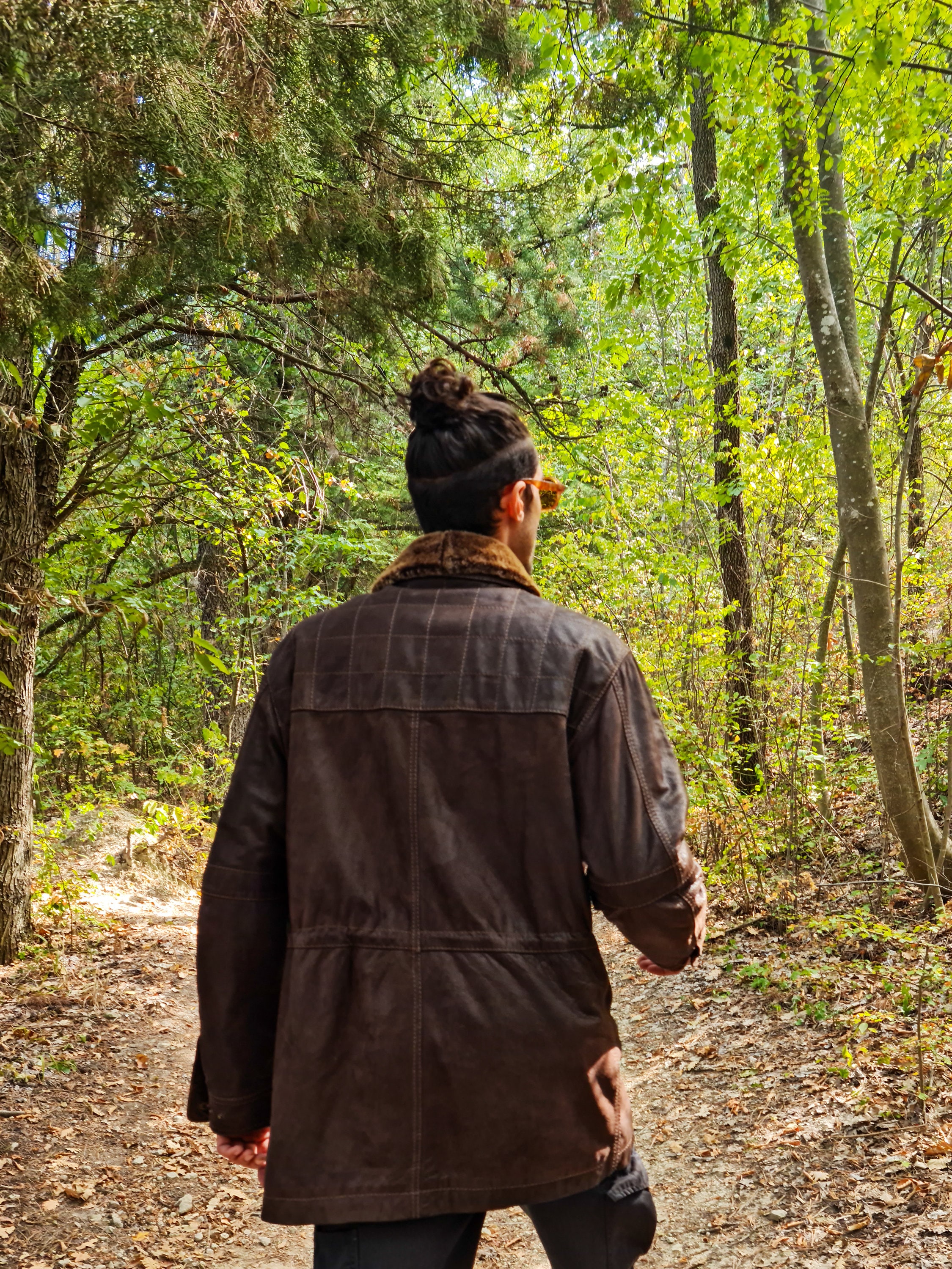 ジャケット・アウター Ohotoro Alley Vintage Jacket brown Harley Leather Jacket リアルな着用感やコーデなど、スタッフの着用