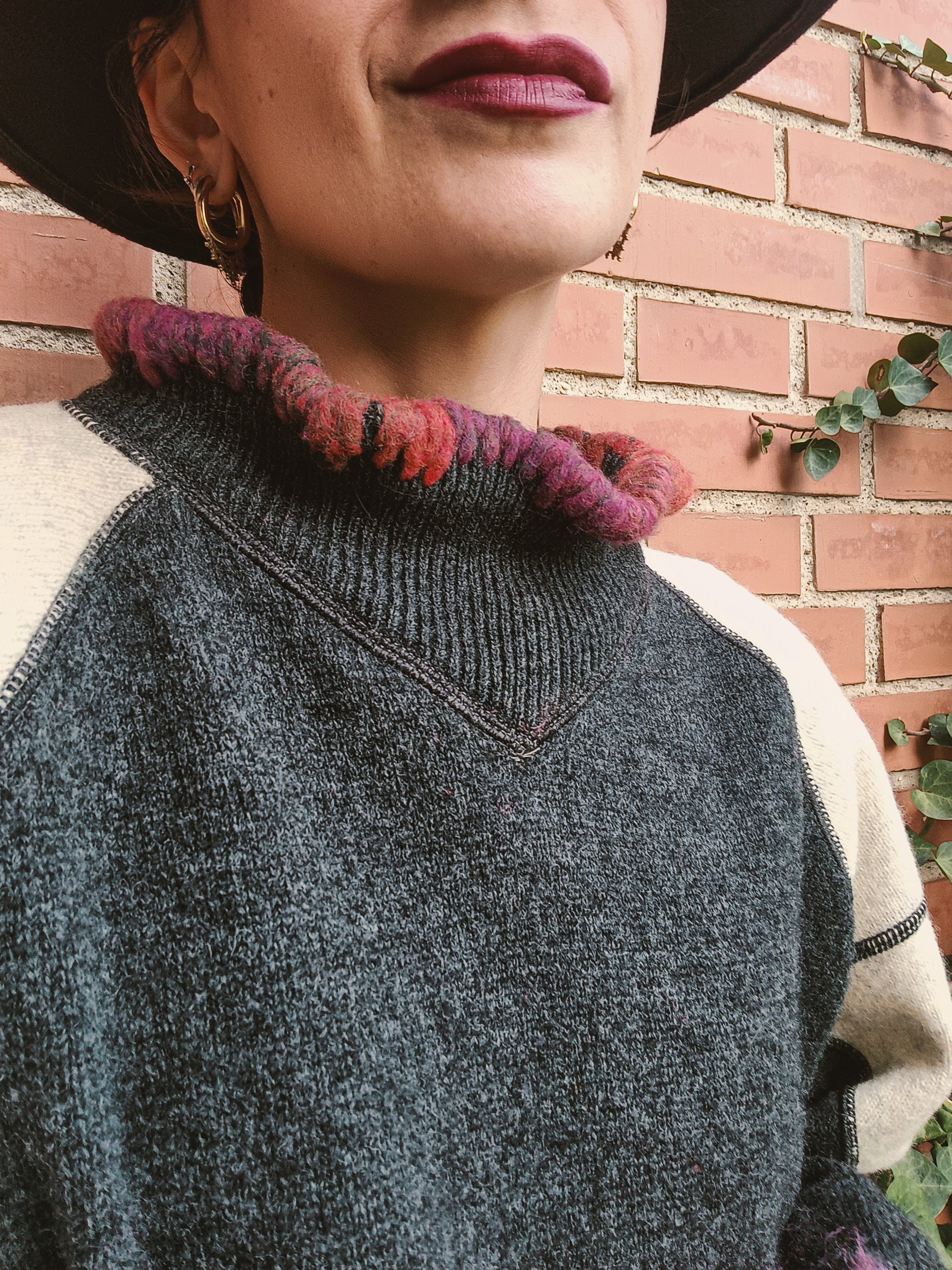 SPORT ICE by ICEBERG 90s Vintage Reworked Jumper in Pure Virgin