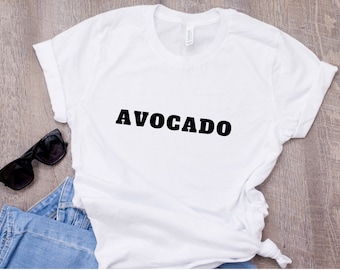 Avocado t-shirt, Avocado shirt, Vegan Shirt, Vegan T-shirt, Avocado, Avocado boob shirt, Gift for Her, Tumblr, Pinterest, Instagram