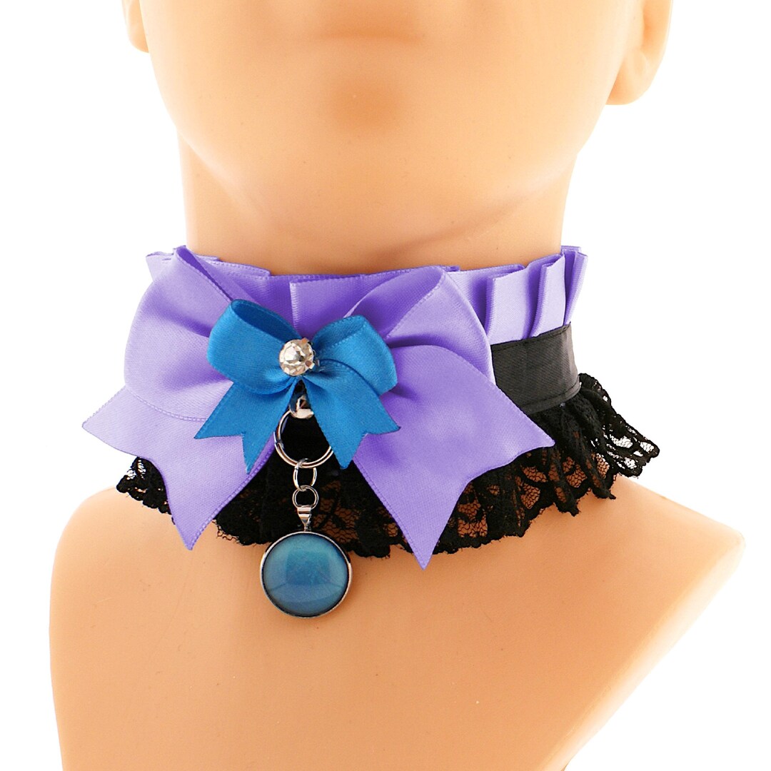 Carmilla - The Nevermore Gothic Choker Leather Body Chain Collar main image 0