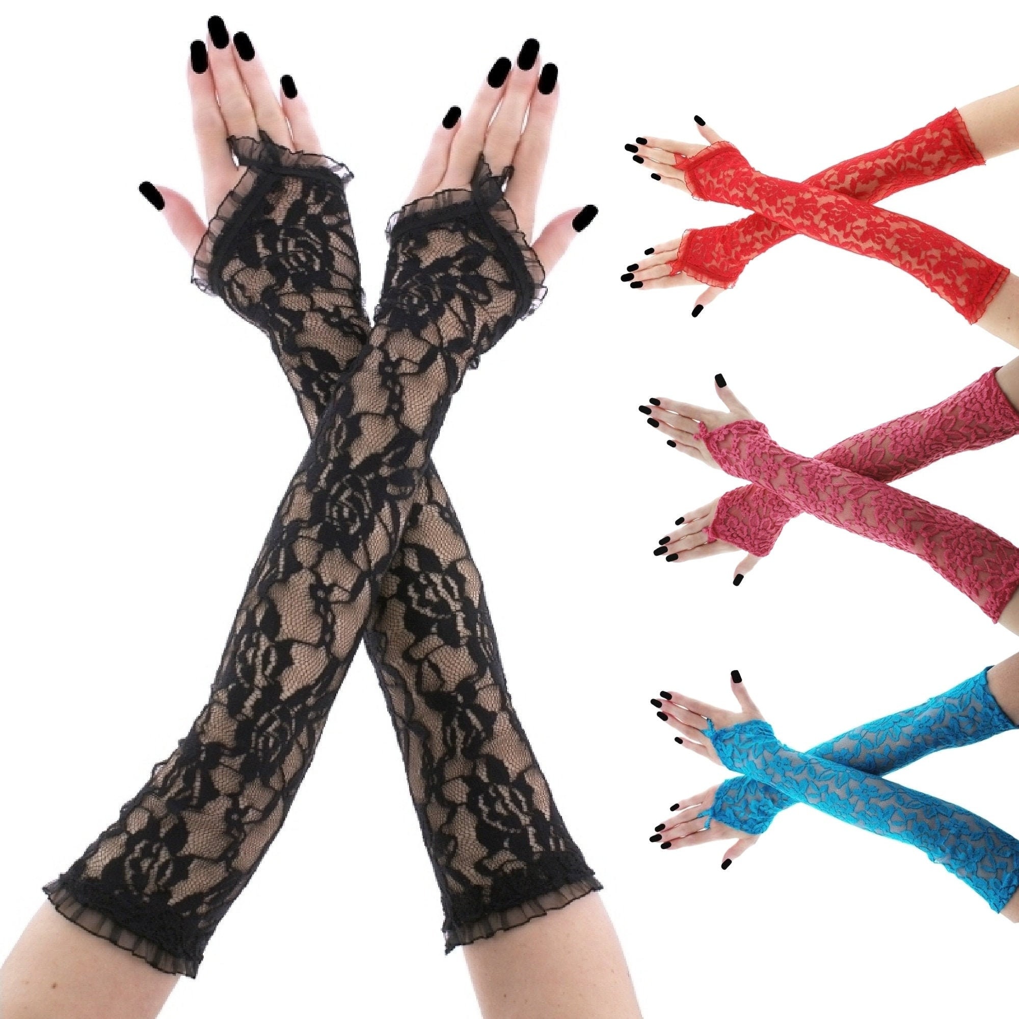 formal lace gloves