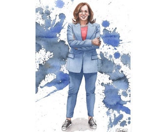 Vice President Harris | Kamala Harris | Note Card | Greeting Card