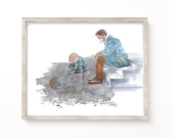 Thank You Health Workers | Health Heros | Watercolor Painting | Original Art