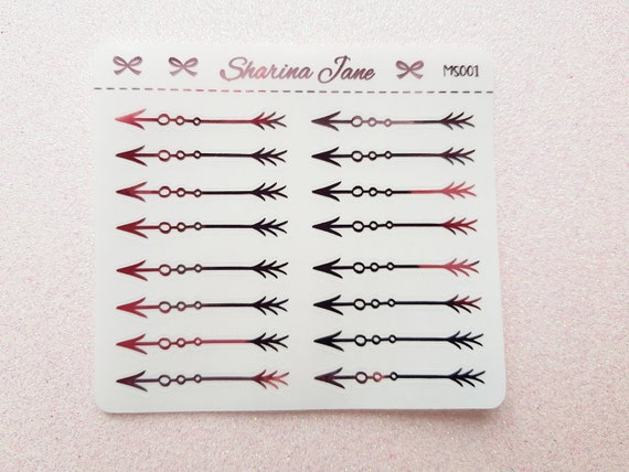 Foiled Date Cover Numbers Foil Planner Stickers, Date Dots, Date