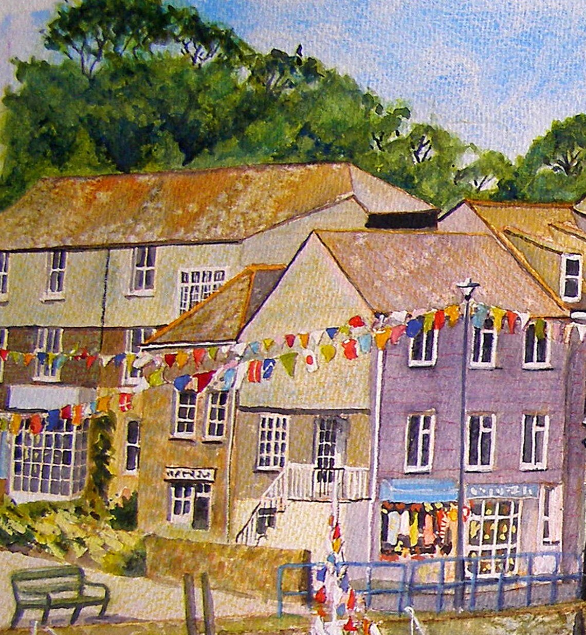 Padstow Harbour Cornwall. A4 or A3 Print of Watercolour Etsy UK