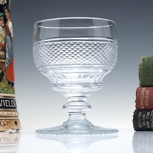 Georgian Anglo Irish Glass Rummer c1820