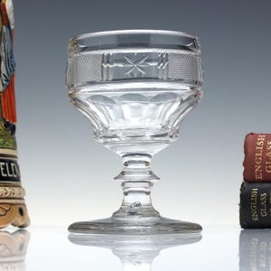 Georgian Anglo Irish Wine Glass c1820