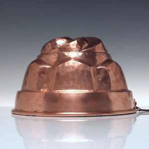 Antique Victorian Copper Jelly Mould c1860