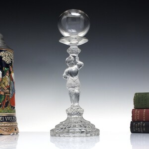 Tall 19th Century French Lacemakers Lamp c1850