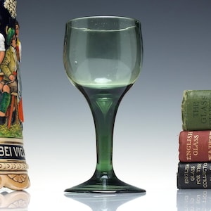 English 18th Century Export Wine Glass c1750