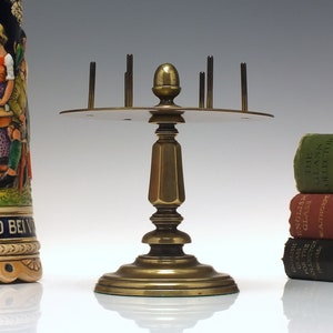 Rare 19th Century Brass Cotton Bobbin Holder c1870