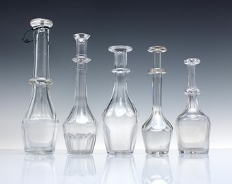 Georgian Glass Toddy Lifter Collection (five) C1820 UK