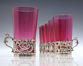 18世紀の不透明ツイストワイングラス、1760年頃 - Etsy 日本