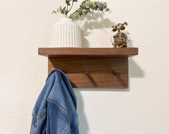 Featured listing image: Custom Peg-board Shelf