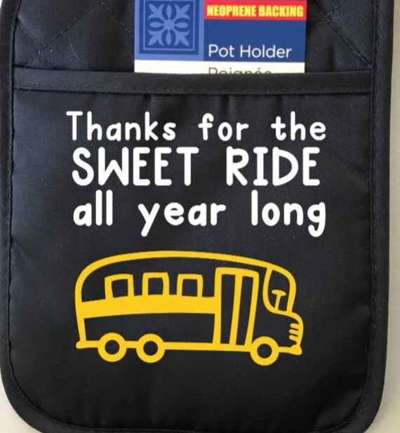 Thanks For the Sweet Ride all year long School Bus Driver Etsy