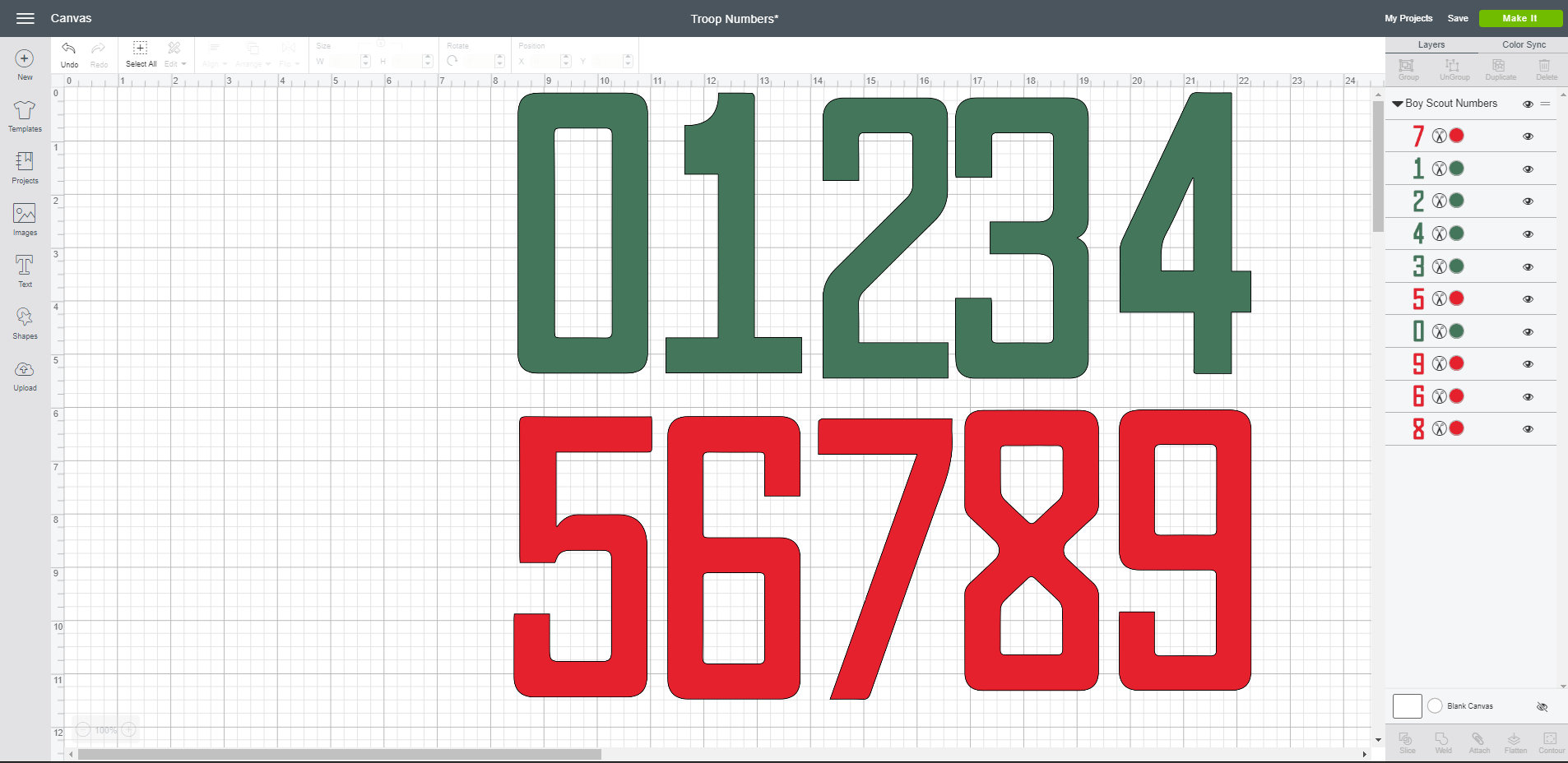 Scout Unit Numbers Cub Scout Boy Scout Girl Scout SVG File Etsy