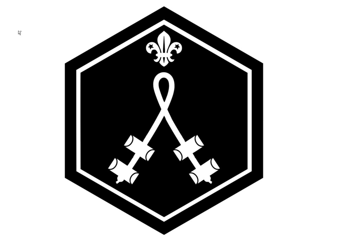 Wood Badge Beads Vinyl Decal 4 Beads Staffer Beads Window Sticker for Cub Scouts, Boy Scouts