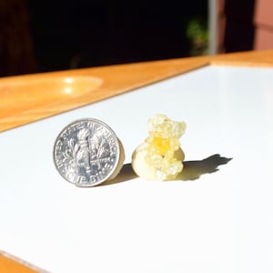 Smelter Zincite Nugget Size L 17mm W 10-13mm Silesia Poland