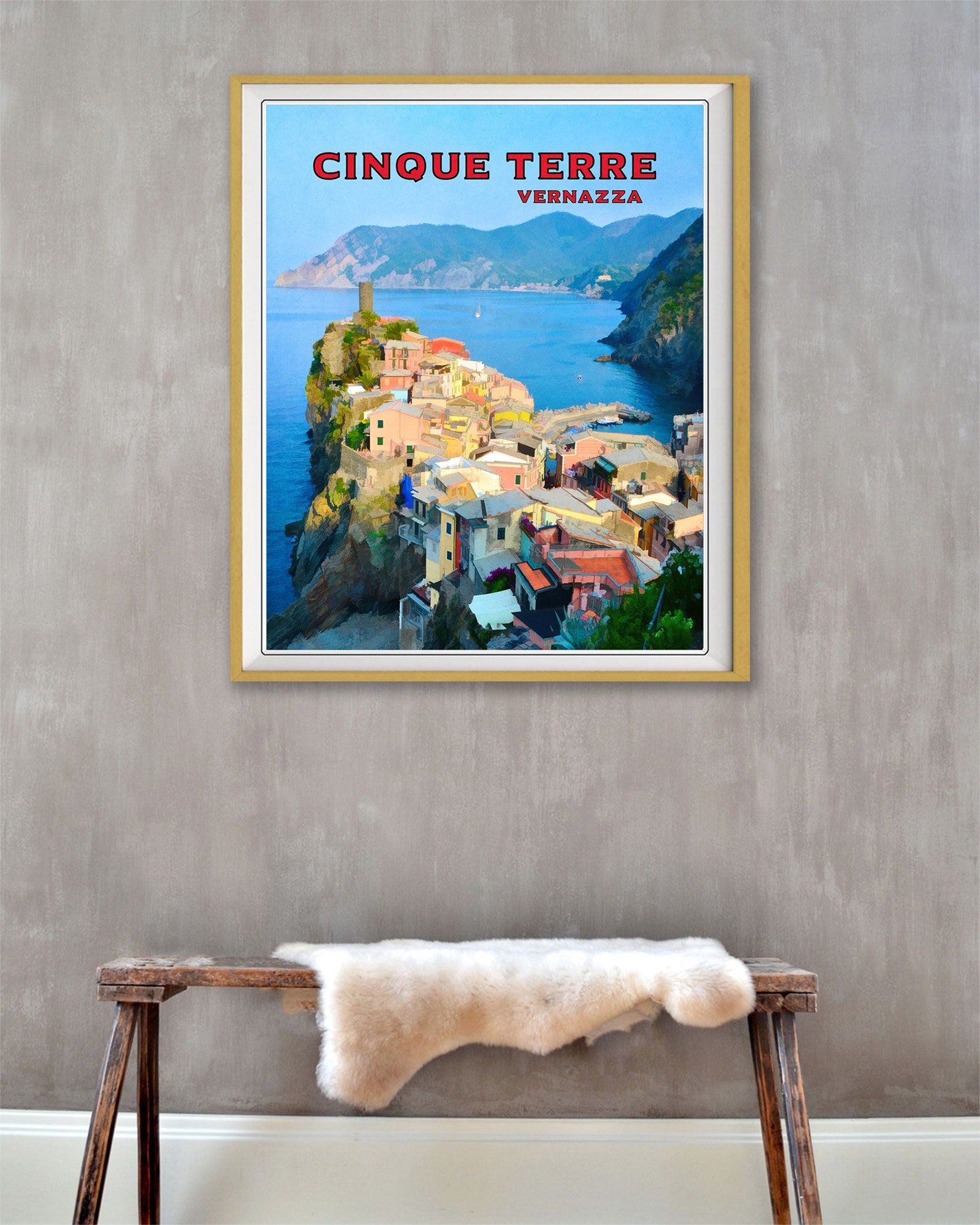 Cinque Terre Poster Vernazza Print Italy Print Cinque Terre - Etsy