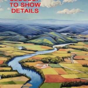Póster de Oregón, Impresión del Valle de Willamette, Río Willamette, Portland Salem Eugene Corvallis McMinville, Póster de viaje antiguo (#st1v-vp0717) imagen 6