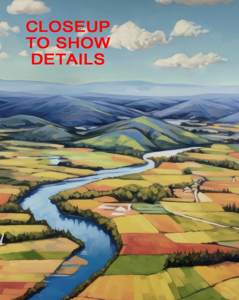 Póster de Oregón, Impresión del Valle de Willamette, Río Willamette, Portland Salem Eugene Corvallis McMinville, Póster de viaje antiguo (#st1v-vp0717) imagen 6